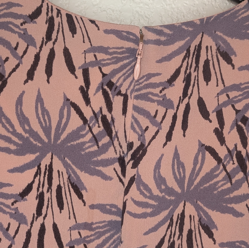 Madewell Silk Tie Sleeve Maxi Dress In Oasis Palms - Picture 7 of 11